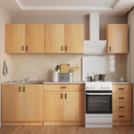 шкаф навесной кухонный 50 ольха