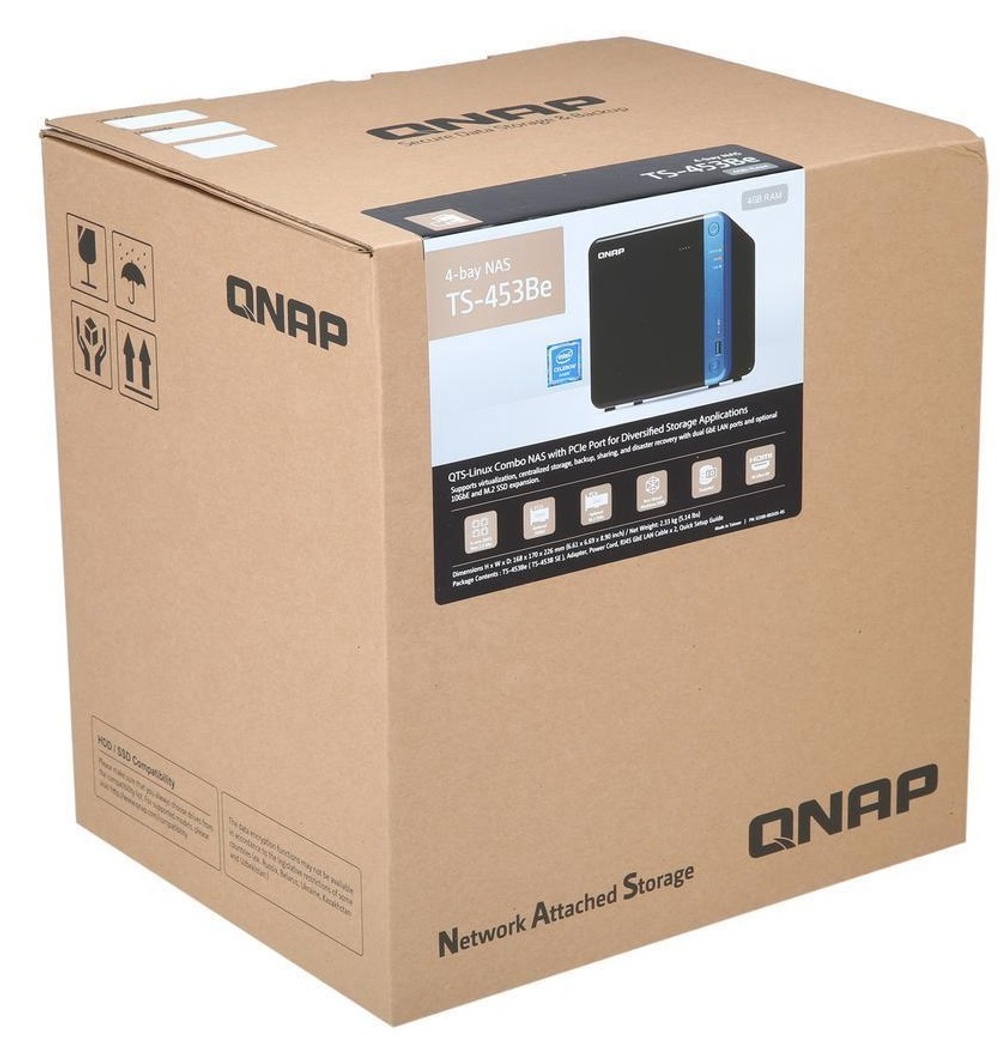Сетевое хранилище  QNAP TS-453Be-2G
