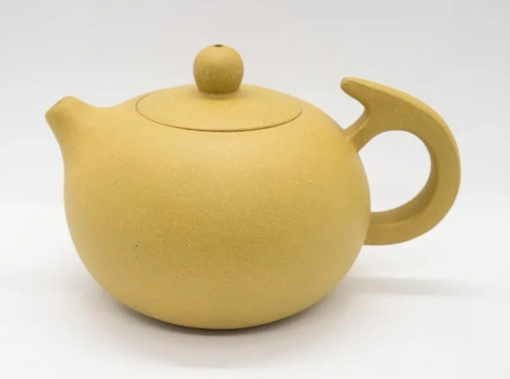 258004 Чайник ИСИН "Красавица СиШи", исинская глина, 260 мл, цвет - желтый