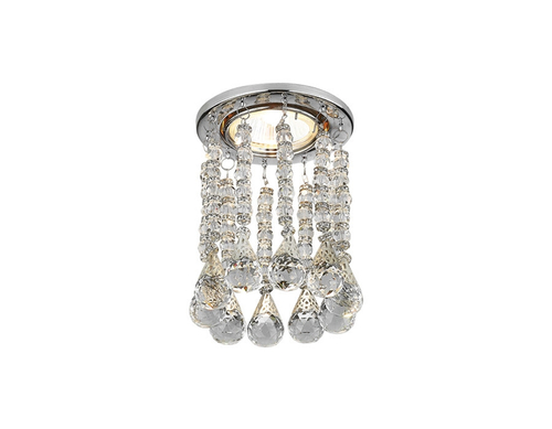 Встраиваемый точечный светильник K2241 CL/CH хром/прозрачный