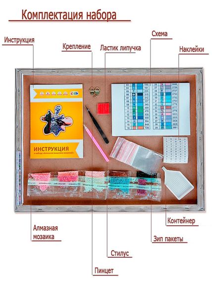 Almaz qaşlarla tablo \ Алмазная вышивка \ Diamond painting Расцвет пиона
