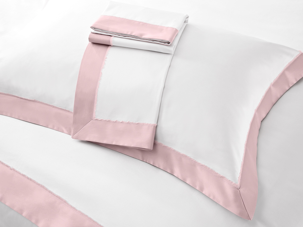 Наволочка 70x75 Sharmes Fringe нежно-розовая