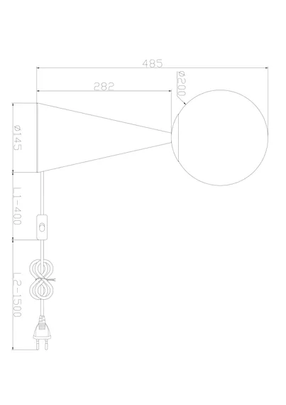 Настольный светильник Сияние / Glow Freya fr5289tl-01bs