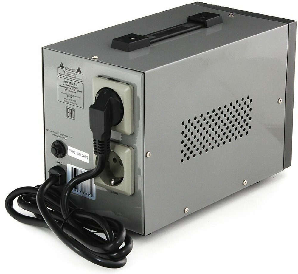 Стабилизатор напряжения однофазный 2 кВт РЕСАНТА АСН-2000/1-Ц