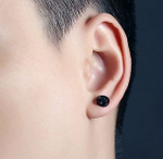 Серьги гвоздики стальные "Звезда" Steelman 92032