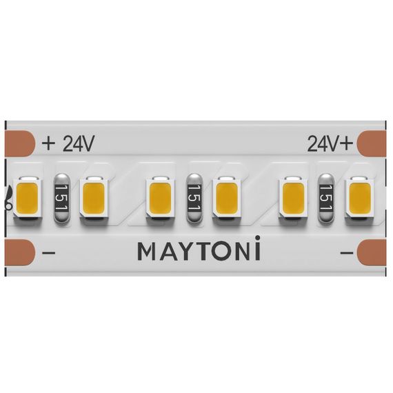 Светодиодная лента Maytoni 8W/m 300LED/m 2216SMD теплый белый 5M 201061
