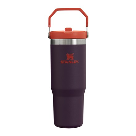 Термокружка Stanley IceFlow Flip Straw Tumbler (0,89 литра), бордовая