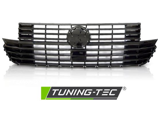 Решетка радиатора GLOSSY BLACK W/LOGO BASE  для VW T6.1