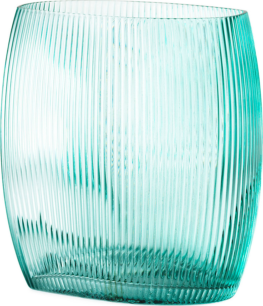 Ваза Normann Copenhagen Tide Стекло, 18 см, синий