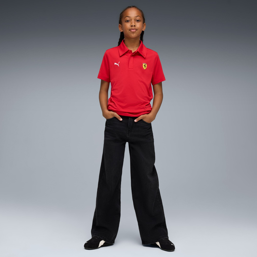 PUMA X SCUDERIA FERRARI ПОЛО SPORTSWEAR, КРАСНЫЙ