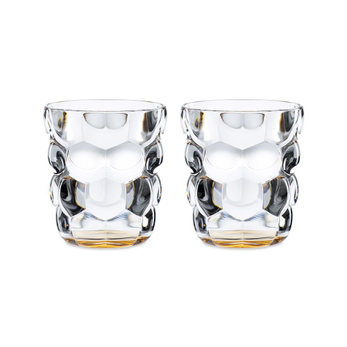 Набор из 2-х стаканов для воды Bubbles 330 мл, оранжевые, Nachtmann