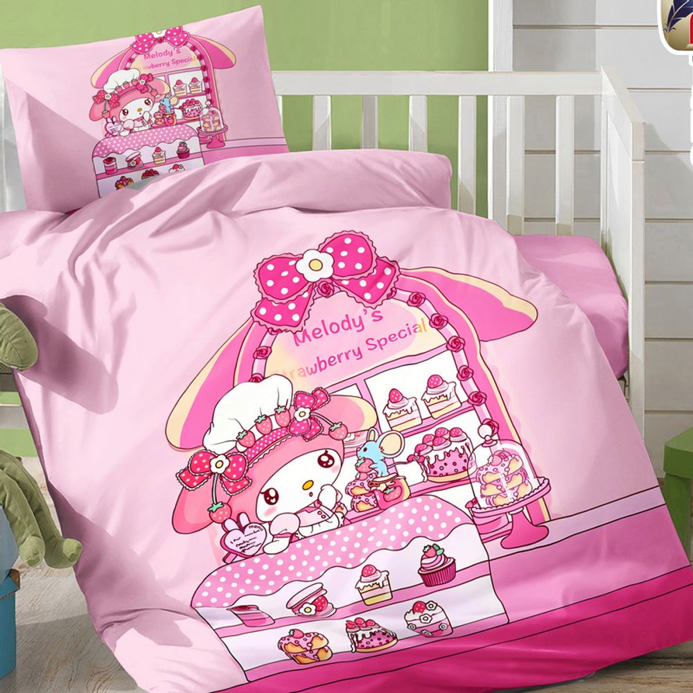 Комплект постельного белья &quot;РУ. BABY ИВТЕКС&quot; дизайн: D-072, поплин, 100% хлопок.