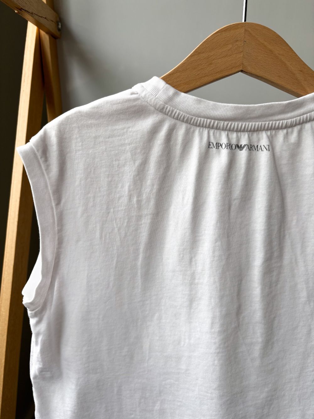 Хлопковая майка Emporio Armani, 128