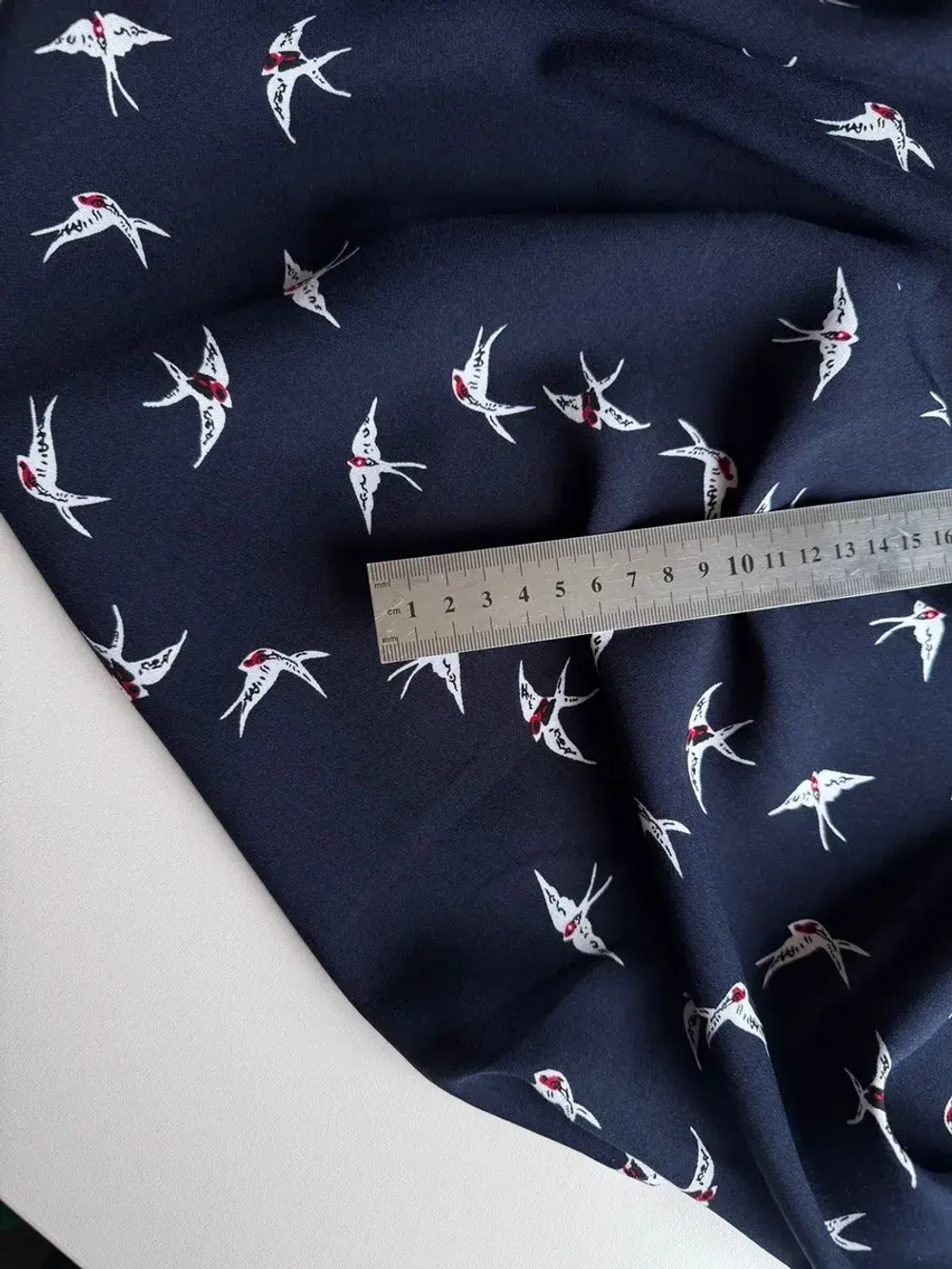 Ткань штапель для шитья 2,5 м плательная вискоза