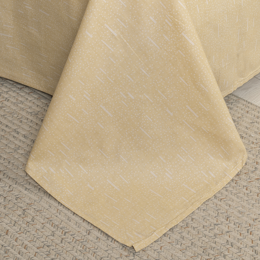 Комплект постельного белья Делюкс Сатин 100% хлопок на резинке LR435