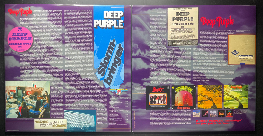 Deep Purple ‎– Stormbringer 2LP (Англия 2009г.)