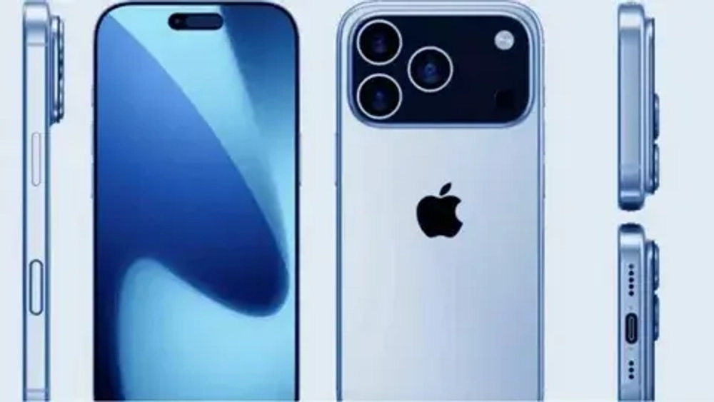 iPhone 17 Pro Max 1Tb Blue Titanium