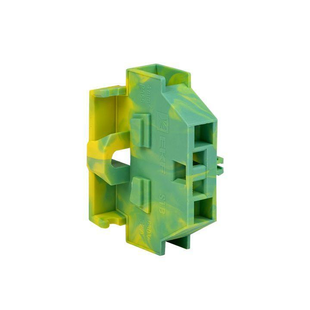 Миниклемма STB-1.5 18А желт./зел. PROxima EKF stb-m-1.5-y-green