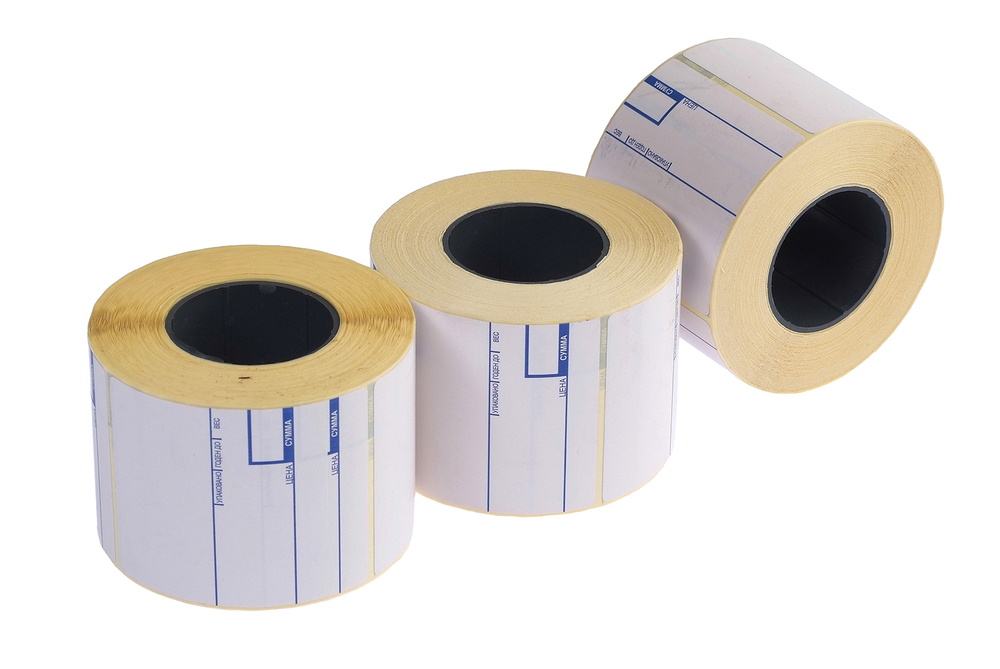 Термоэтикетка 58ммх60мм втулка 40мм ECO с печатью