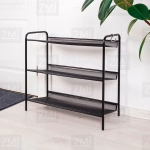 Подставка для обуви 3-х полочная «Женева 23» (Графит)