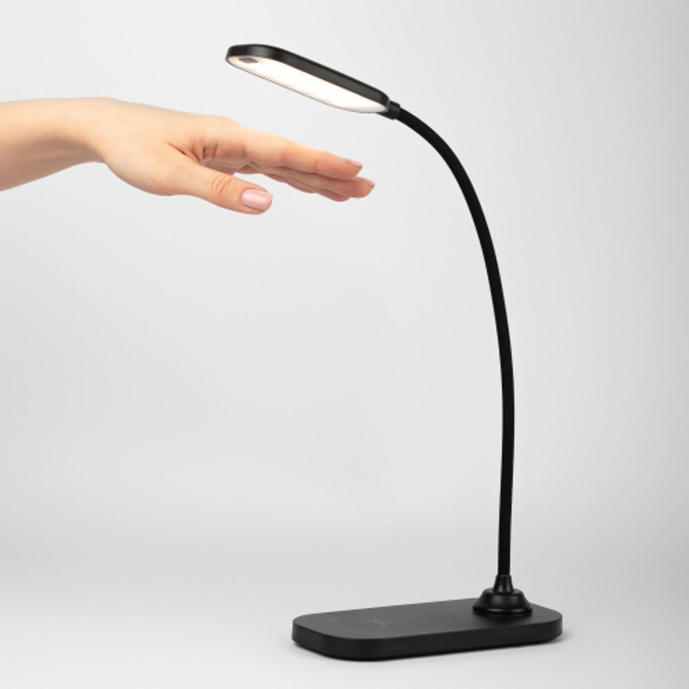 Настольный светильник ЭРА NLED-524-6W-BK светодиодный аккумуляторный черный