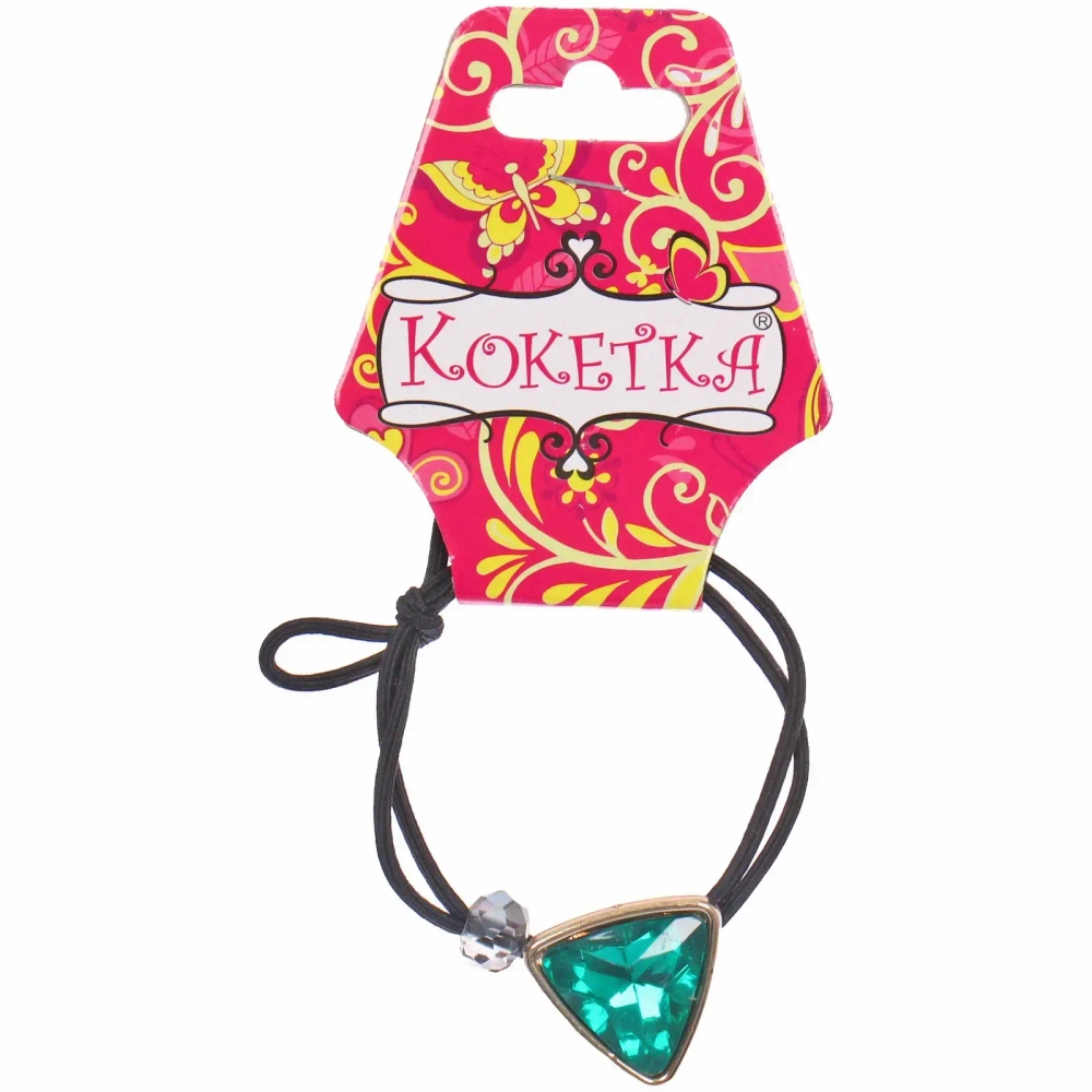 Резинка для волос «Жасмин», кристалик, микс 5 цветов, d-5,5см