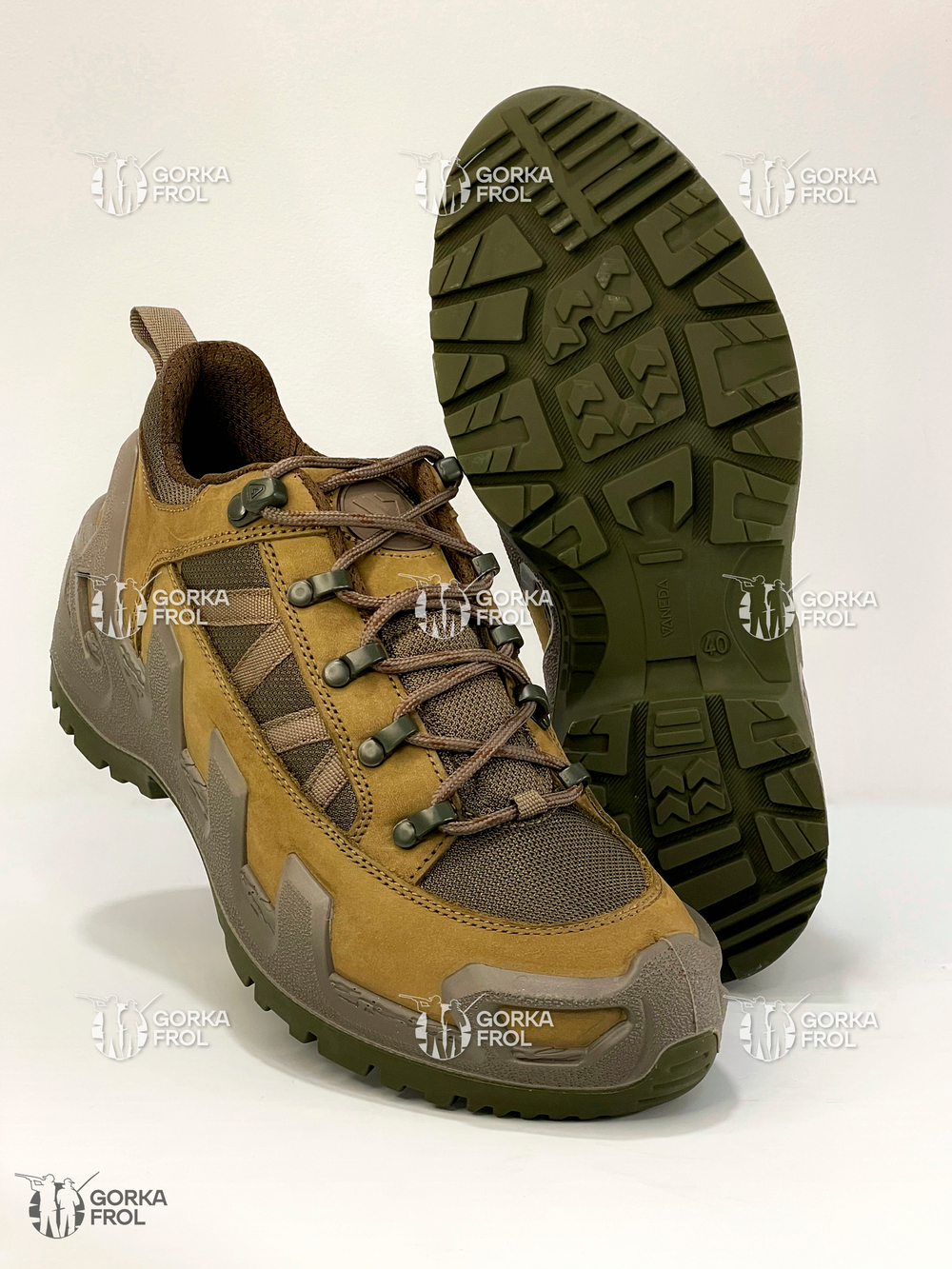 Ботинки тактические Vaneda V-Clutch Pro Низкие хаки оригинал