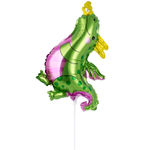 Шар Фольгированный Дракон огнедышащий (Зеленый)