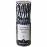 Карандаш чернографитный BRUNO VISCONTI "ArtGraphix", 1 шт., "Тату", HB, пластиковый, 21-0038/06