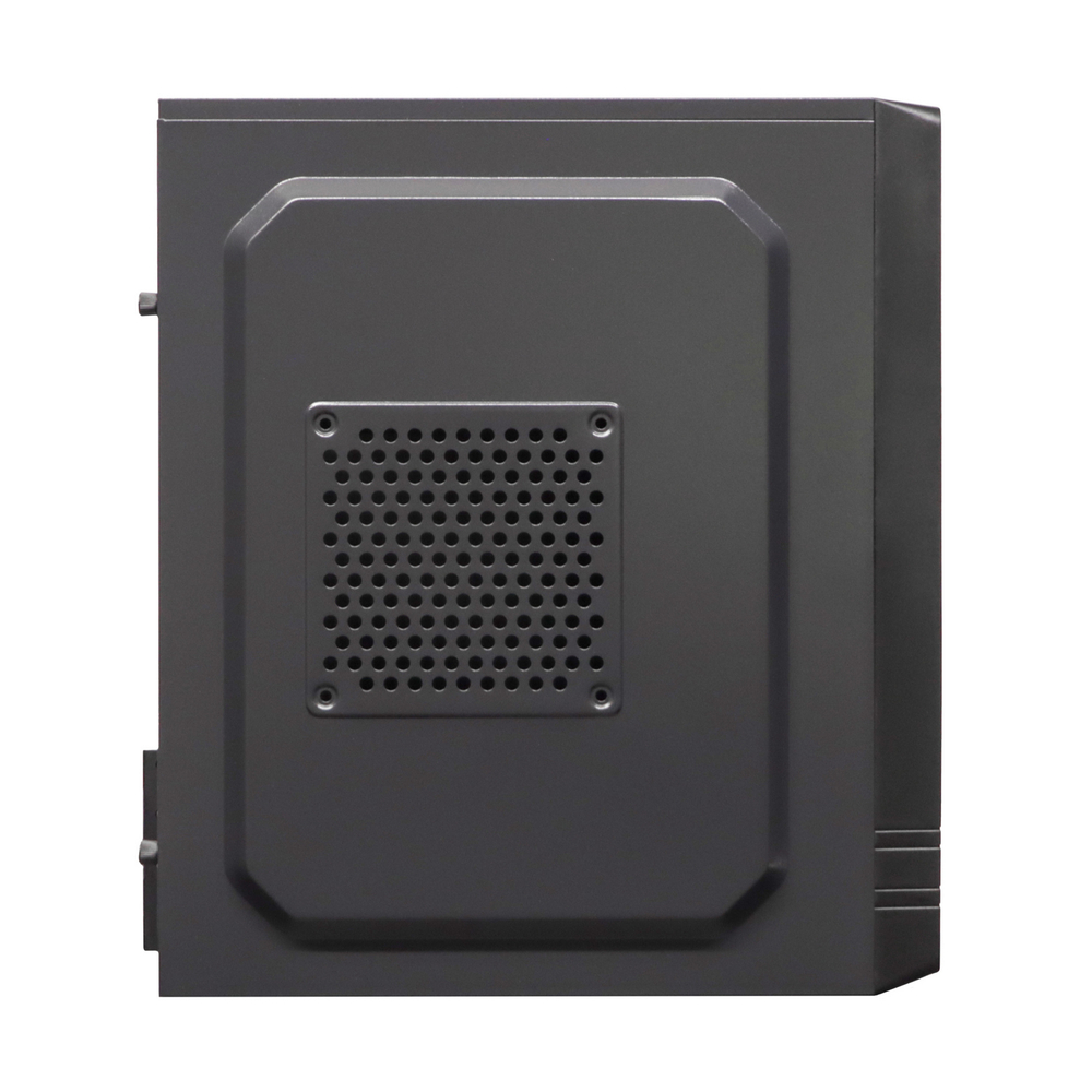 Корпус BaseTech M3407, Без БП, mATX, чёрный, 2xUSB3 (BT-M3407-B)