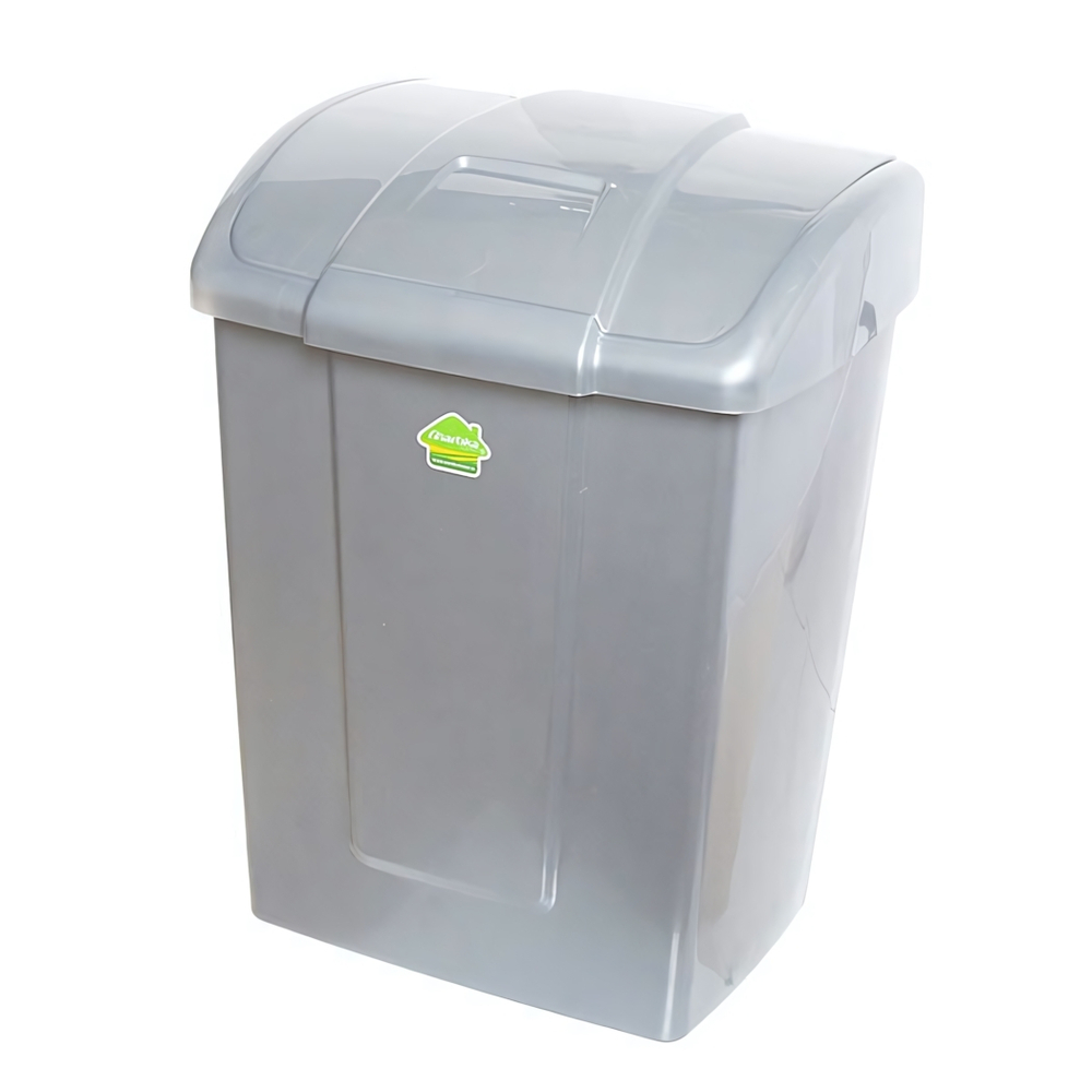 Контейнер для мусора»Форте»23л серебристый С343СРБ