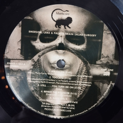 Винтажная виниловая пластинка LP Emerson, Lake and Palmer Brain Salad Surgery (USA 2008)