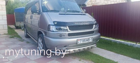 Решетка радиатора BLACK для VW T4 косой