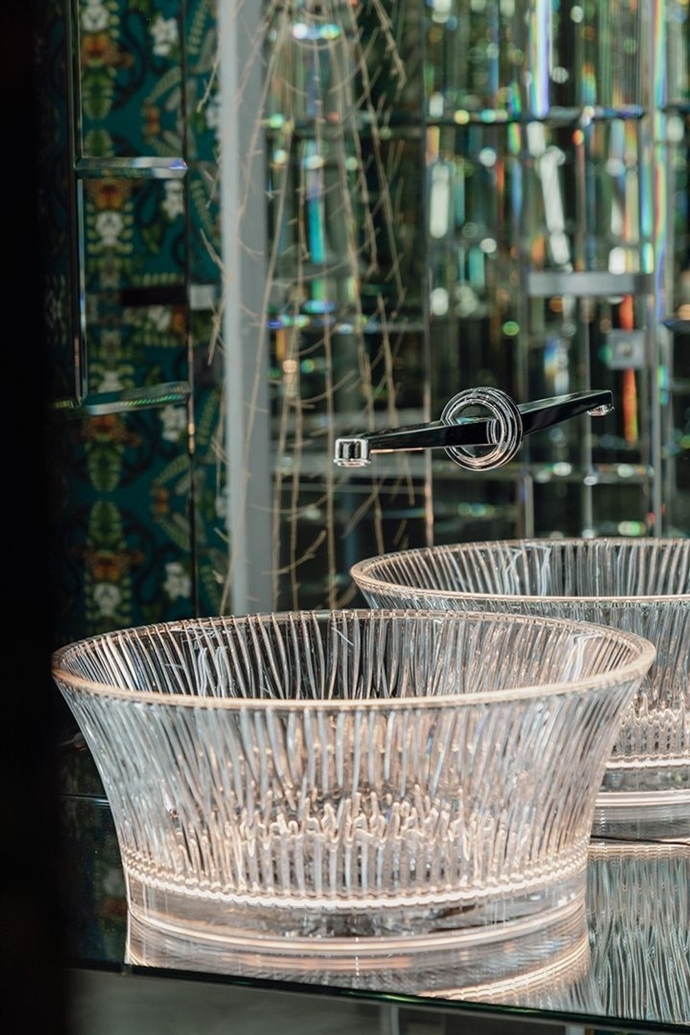 Излив Gessi Venti20, настенный, цвет Chrome