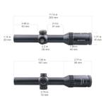Оптический прицел Vector Optics 30мм SFP Continental x6 1-6x24 G4 Hunting ( Сетка L4a / с подсветкой )