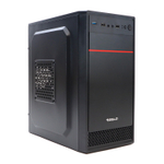 Корпус TESLA 1714U3BM, Без БП, mATX, чёрный, 2xUSB2, 1xUSB3 (TSL-1714U3-BM)