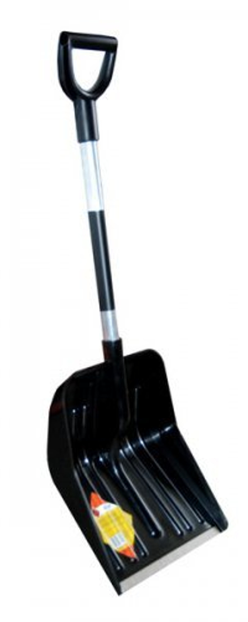 Лопата для снега укороченная "ЛЮКС" 85781