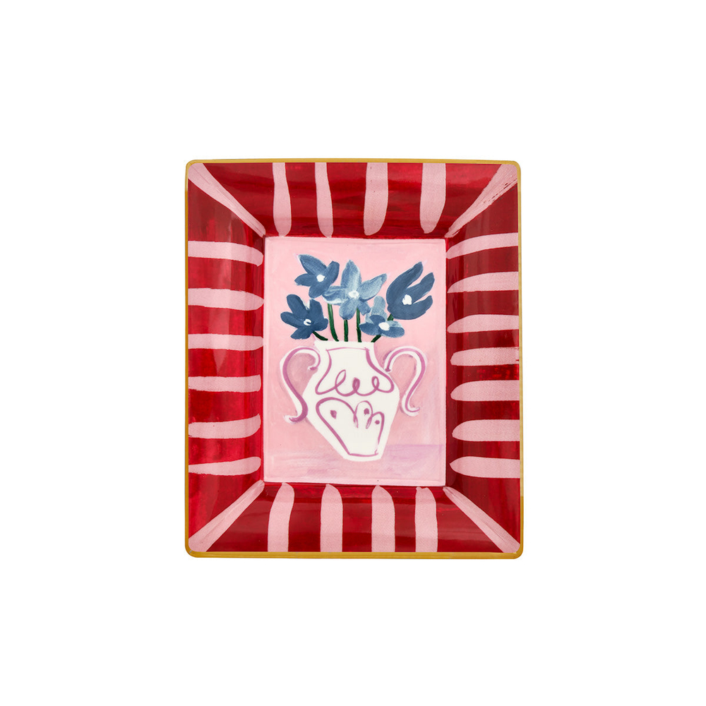 Мелочница Con Amore Fiori Azzurri (20.5 x 17 см)