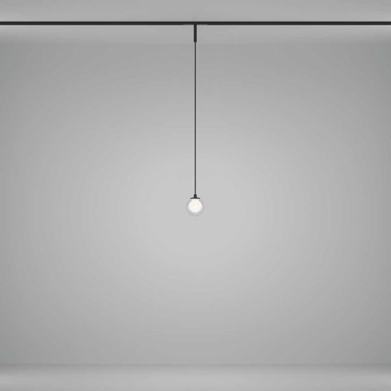 Трековый подвесной светильник Maytoni Technical TR181PL-1-4WTW-B