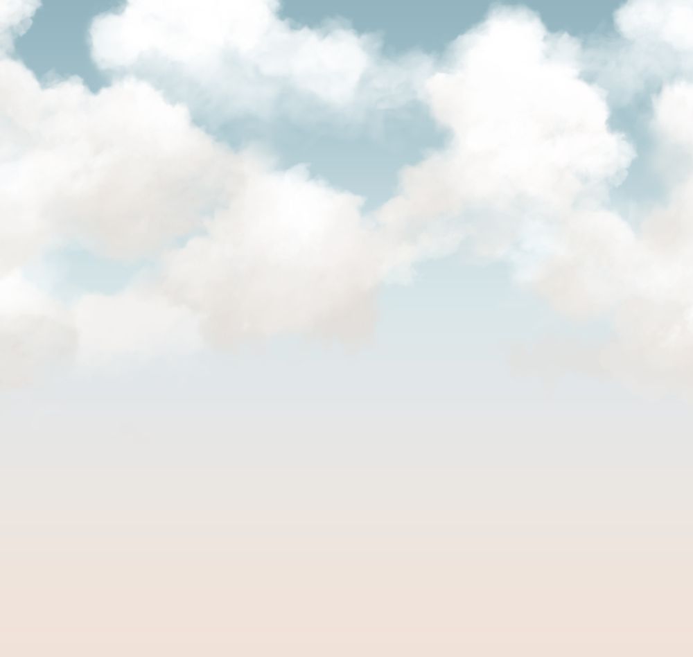 Пейзаж Облака панно