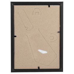 Фоторамка Image Art Радуга 10х15 пластиковая со стеклом чёрный | Image Art