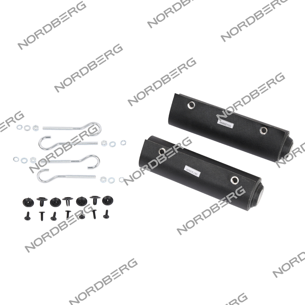 Шторка защитная с монтажным комплектом (2 шт) для подъемника N4122HE-6B (высота 4,8 м) NORDBERG 01-00004507