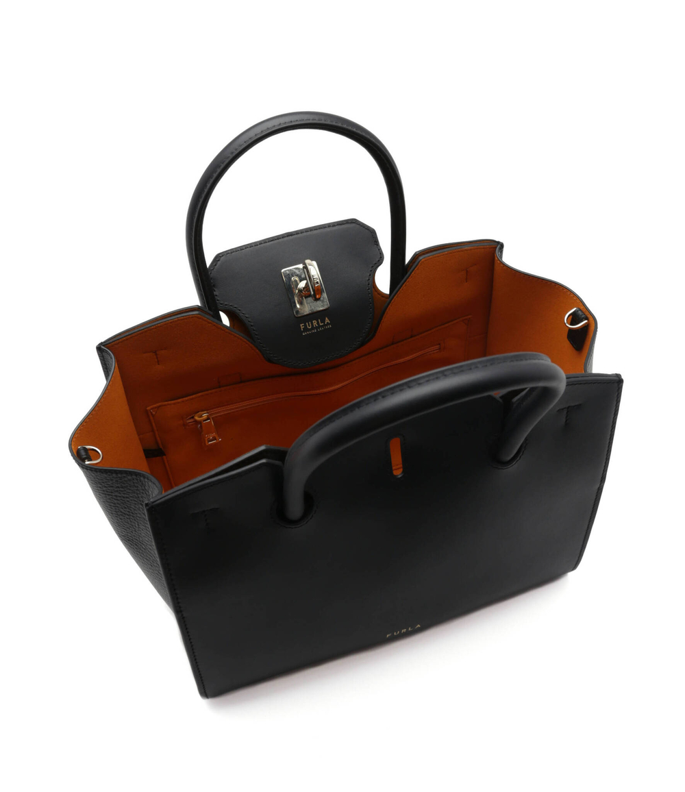 Кожаная сумка через плечо Genesi Furla - черный(WB00811 BX0053)