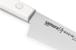 Нож кухонный универсальный 12см Samura Harakiri белая рукоять