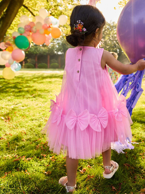 Платье для девочки Next E54-783, Розовый