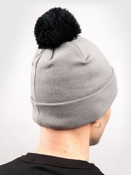 Шапка бини Venum Connect SL Серый с помпоном