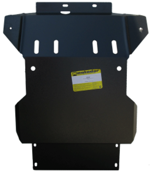 Усиленная защита Motodor радиатора. 2 мм, сталь. для Hino 300 XZU 433 Euro 3 2010-н.в.,Hino 300 XZU 423 Euro 3 2010-н.в. арт.23301