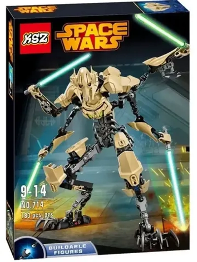 Конструктор Star Wars Фигурка Генерал Гривус 183 детали 714