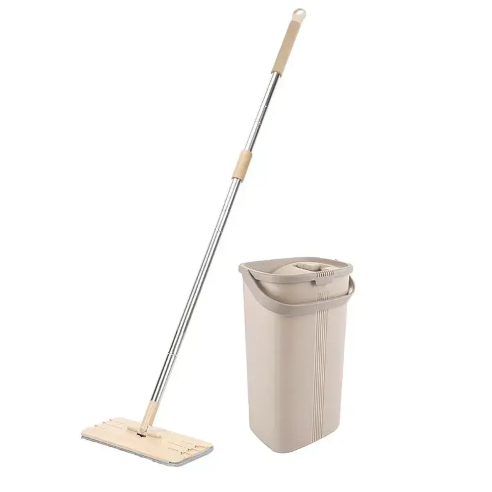 Набор Mop style плоская швабра + ведро 5 л