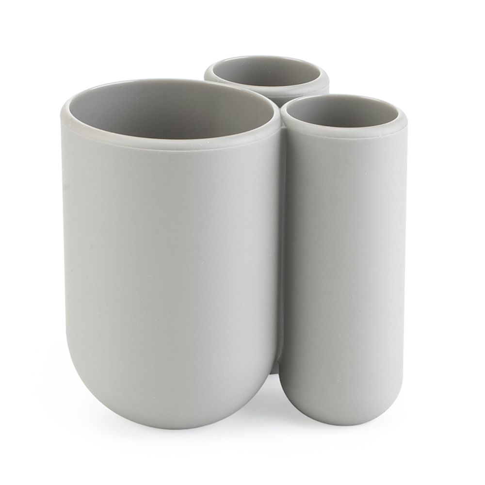 Стакан для зубных щеток Touch, серый